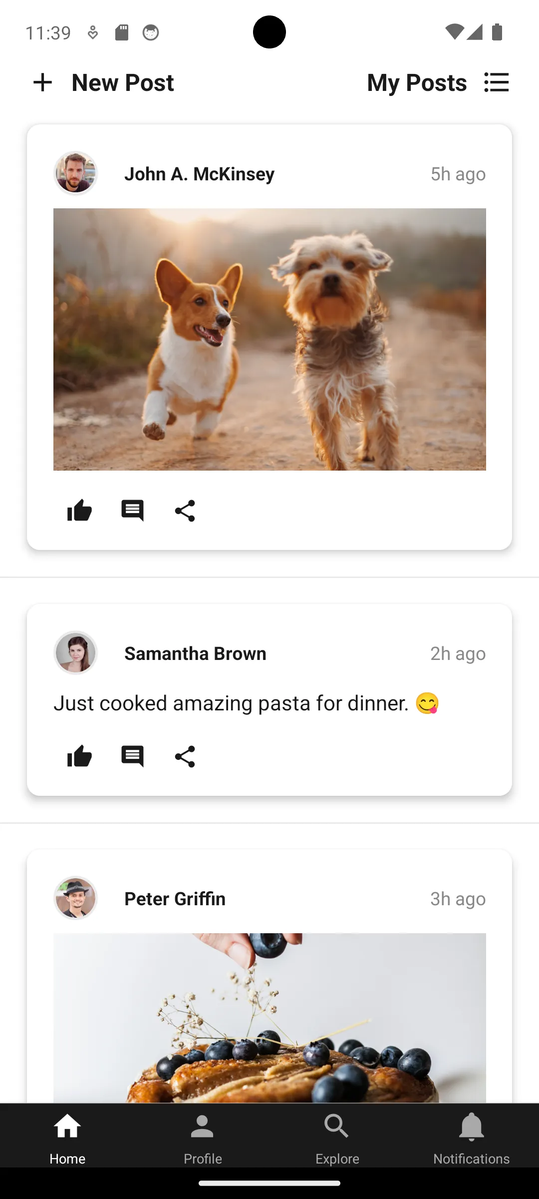 Social Media App — Suzpect