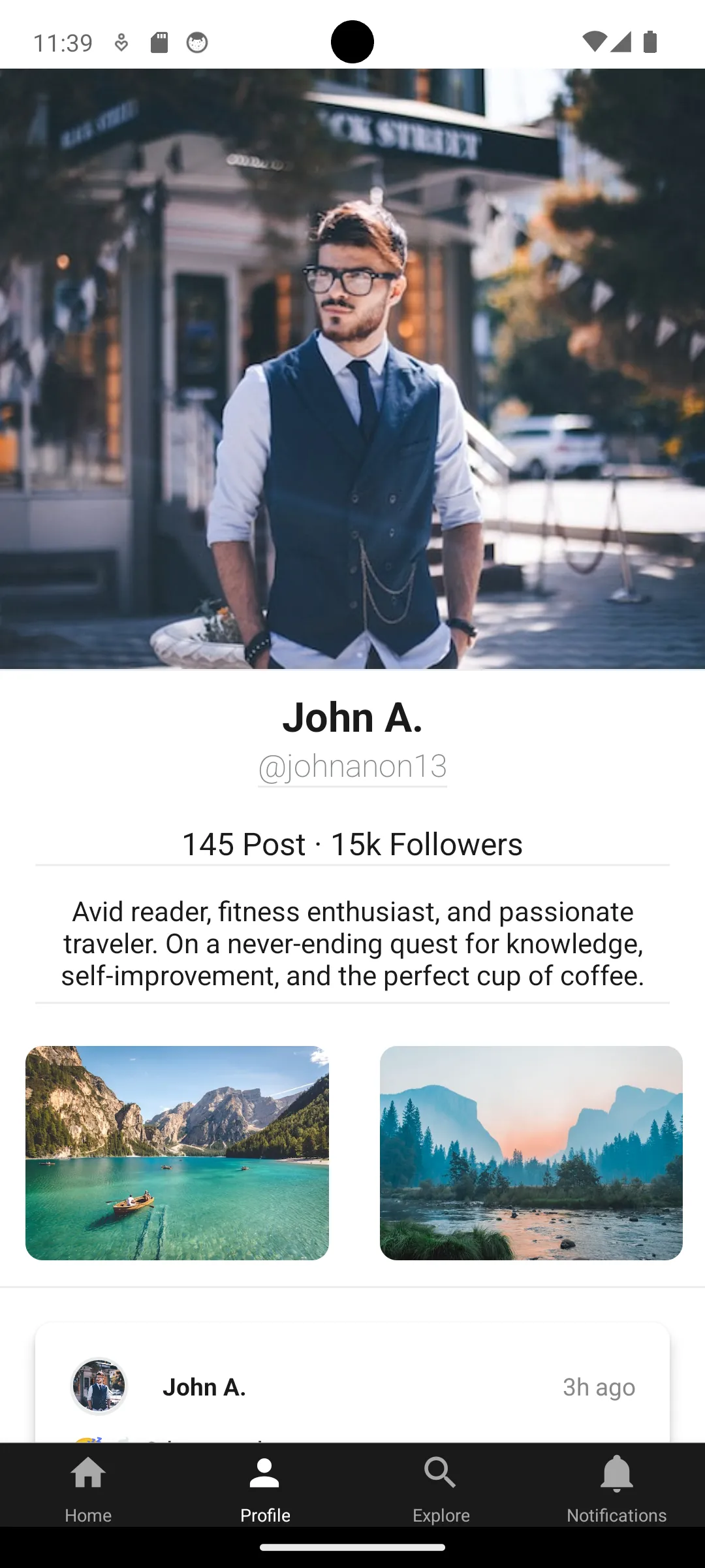 Social Media App — Suzpect skærmbillede 2